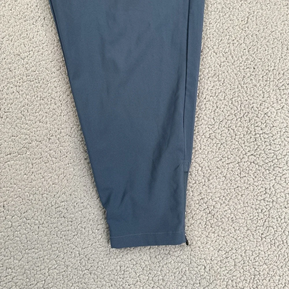 Primo Golf Pants Men 40 Short Blue Jogger Performance Tapered Stretch Ankle Zip